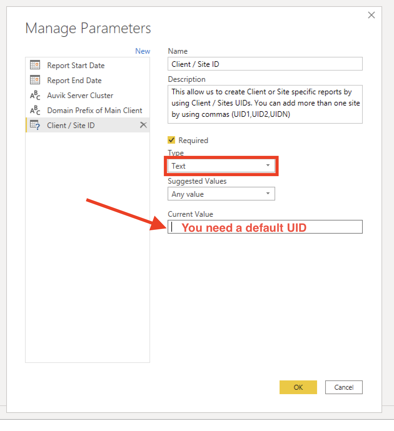 Creating a Power BI report for specific sites – Auvik Support